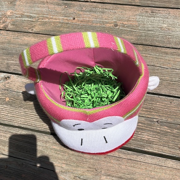 Dan Dee Sock Monkey 9” knit basket - Picture 4 of 7